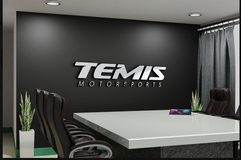 Temis logo Wall Temis Logo wall